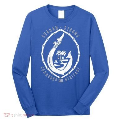 Chomorro Hook Gu Seal 671 Guam Long Sleeve Shirt