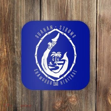 Chomorro Hook Gu Seal 671 Guam Coaster