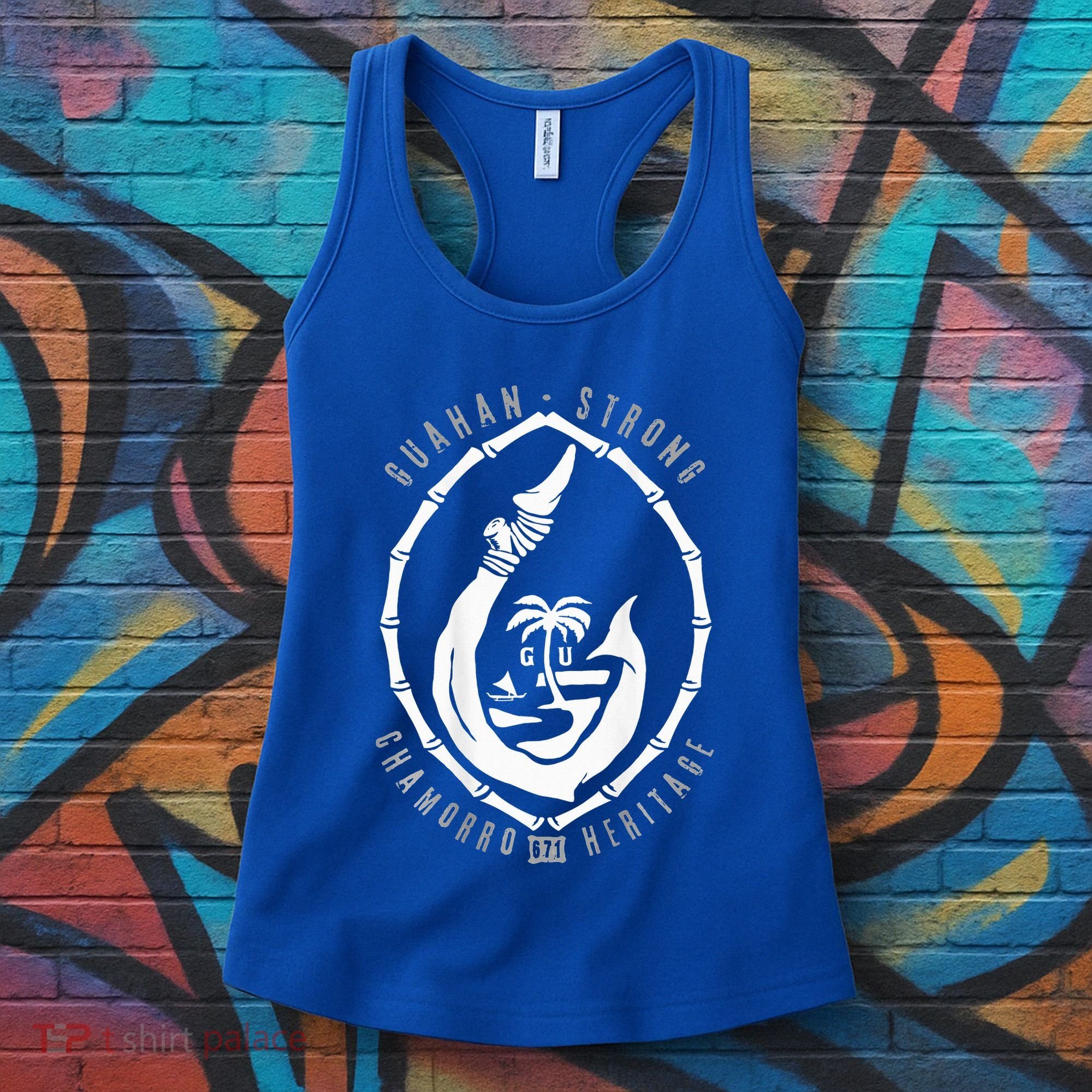 Chomorro Hook Gu Seal 671 Guam Women's Tank Top