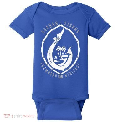 Chomorro Hook Gu Seal 671 Guam Baby Bodysuit