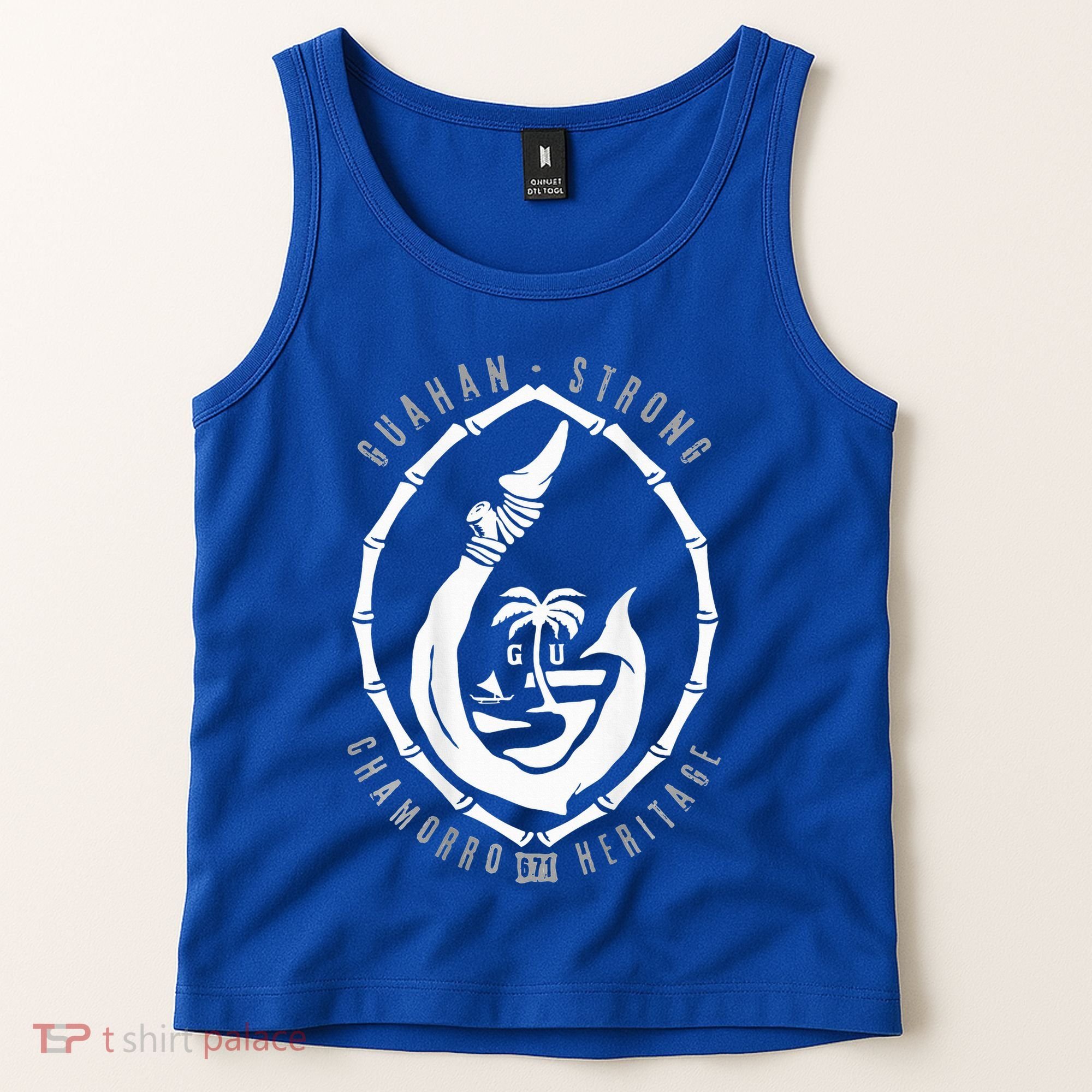 Chomorro Hook Gu Seal 671 Guam Tank Top