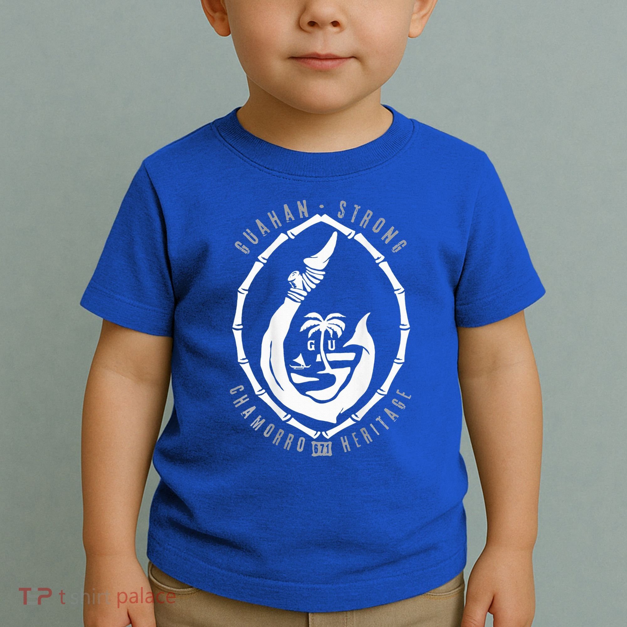 Chomorro Hook Gu Seal 671 Guam Toddler T-Shirt