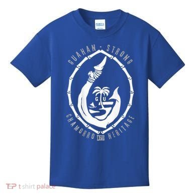 Chomorro Hook Gu Seal 671 Guam Kids T-Shirt