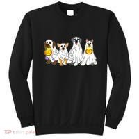 Cute Halloween Ghost Dogs Pups Sweatshirt thumb 0