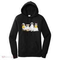 Cute Halloween Ghost Dogs Pups Women's Hoodie thumb 0