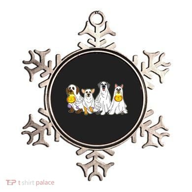 Cute Halloween Ghost Dogs Pups Ornament