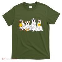 Cute Halloween Ghost Dogs Pups T-Shirt thumb 0
