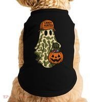 Camo Halloween Ghost Candy Hunter Doggie Tank thumb 0