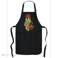 Camo Halloween Ghost Candy Hunter Apron thumb 0