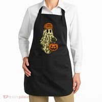 Camo Halloween Ghost Candy Hunter Apron thumb 2