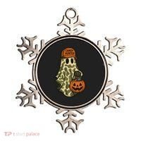 Camo Halloween Ghost Candy Hunter Ornament thumb 0