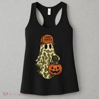 Camo Halloween Ghost Candy Hunter Women's Tank Top thumb 3