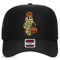 Camo Halloween Ghost Candy Hunter Hat thumb 0
