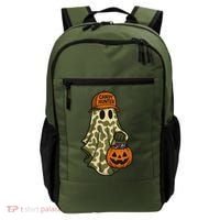 Camo Halloween Ghost Candy Hunter Backpack thumb 0