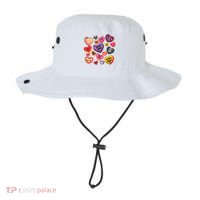 Candy Hearts Halloween Retro Halloween Bucket Hat thumb 0