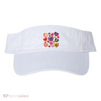Candy Hearts Halloween Retro Halloween Visor thumb 0