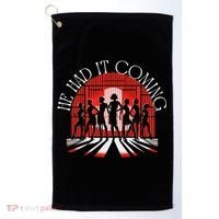 Chicago He Had It Coming! 1920s Jazz Musical Theatre Golf Towel thumb 0