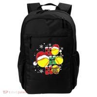 Christmas Ho Ho Ho Santa Softball Pajama Great Gift Backpack thumb 0