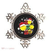 Christmas Ho Ho Ho Santa Softball Pajama Great Gift Ornament thumb 0