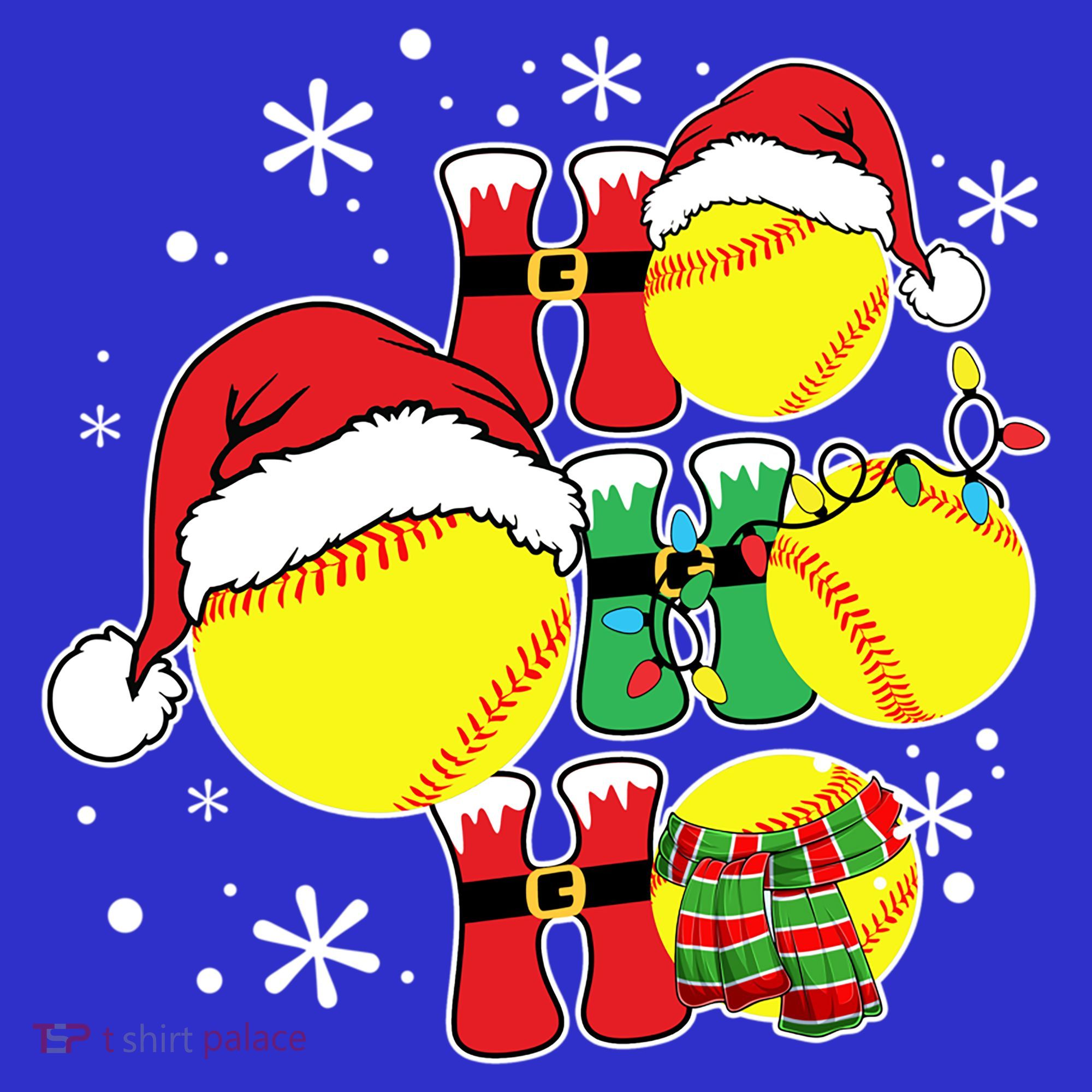 Christmas Ho Ho Ho Santa Softball Pajama Great Gift Tote Bag