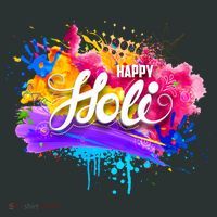 Colorful Happy Holi Celebrate South Asian Indian Hindu Festival T-Shirt thumb 7