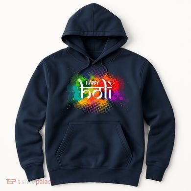 Colorful Happy Holi India Hindu Celebration Hoodie