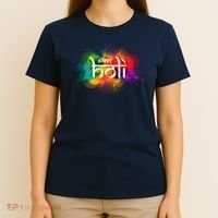 Colorful Happy Holi India Hindu Celebration T-Shirt thumb 4
