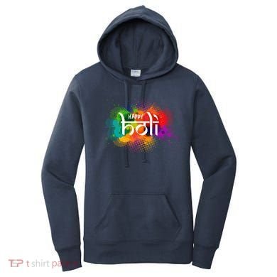 Colorful Happy Holi India Hindu Celebration Women's Hoodie
