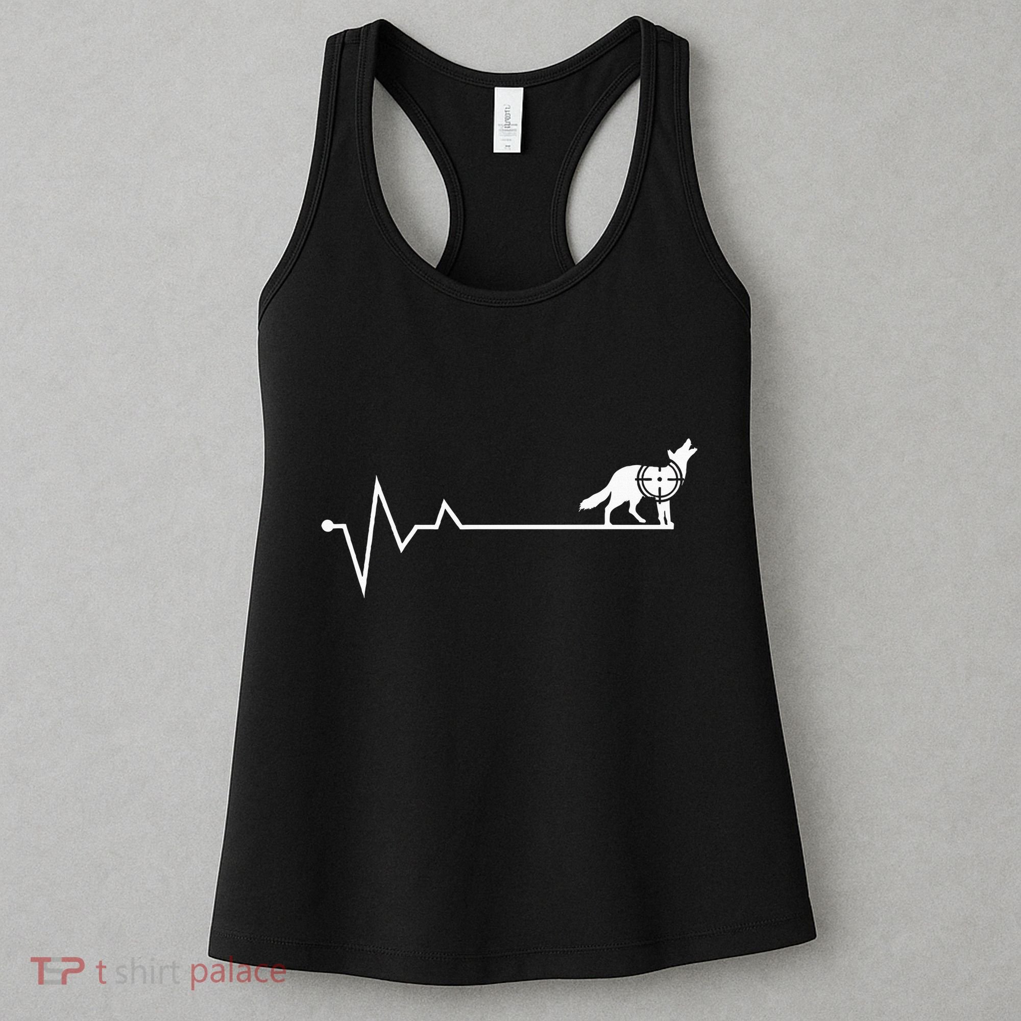 Coyote Hunting Heartbeat Yote Hunter Coyote Women's Tank Top