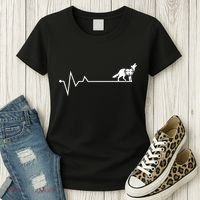 Coyote Hunting Heartbeat Yote Hunter Coyote Women's T-Shirt thumb 3