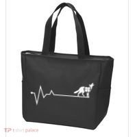 Coyote Hunting Heartbeat Yote Hunter Coyote Tote Bag thumb 3