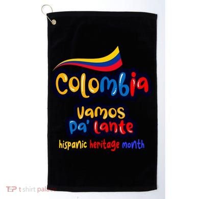 Colombia Hispanic Heritage Golf Towel