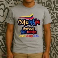 Colombia Hispanic Heritage T-Shirt thumb 3