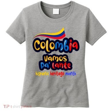 Colombia Hispanic Heritage Women's T-Shirt