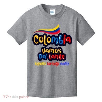 Colombia Hispanic Heritage Kids T-Shirt