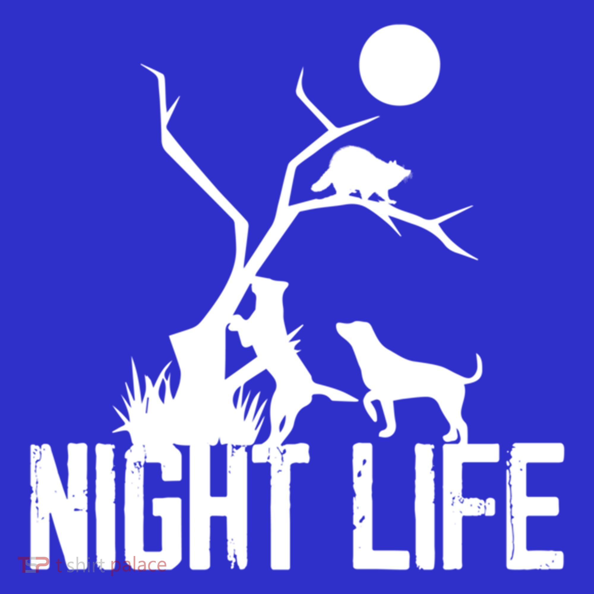 Coon Hound Hunting Night Life Hunting Dog Coon Hunting Funny Gift Sweatshirt