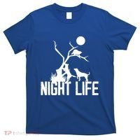 Coon Hound Hunting Night Life Hunting Dog Coon Hunting Funny Gift T-Shirt thumb 0