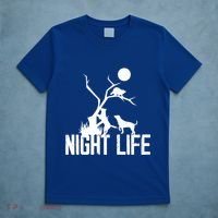 Coon Hound Hunting Night Life Hunting Dog Coon Hunting Funny Gift T-Shirt thumb 5