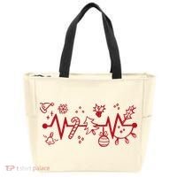 Christmas Holiday Heartbeat Festive Tote Bag thumb 0