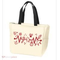 Christmas Holiday Heartbeat Festive Tote Bag thumb 3