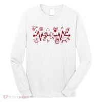 Christmas Holiday Heartbeat Festive Long Sleeve Shirt thumb 0