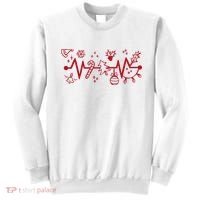 Christmas Holiday Heartbeat Festive Sweatshirt thumb 0