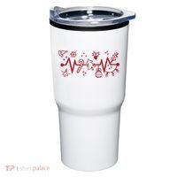 Christmas Holiday Heartbeat Festive Tumbler thumb 0