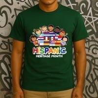 Cute Hispanic Heritage Month T-Shirt thumb 3