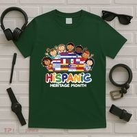 Cute Hispanic Heritage Month T-Shirt thumb 5