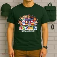 Cute Hispanic Heritage Month T-Shirt thumb 6