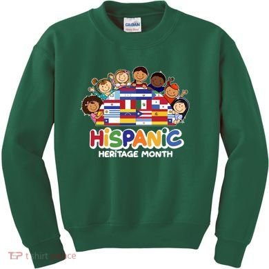 Cute Hispanic Heritage Month Kids Sweatshirt