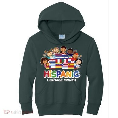 Cute Hispanic Heritage Month Kids Hoodie