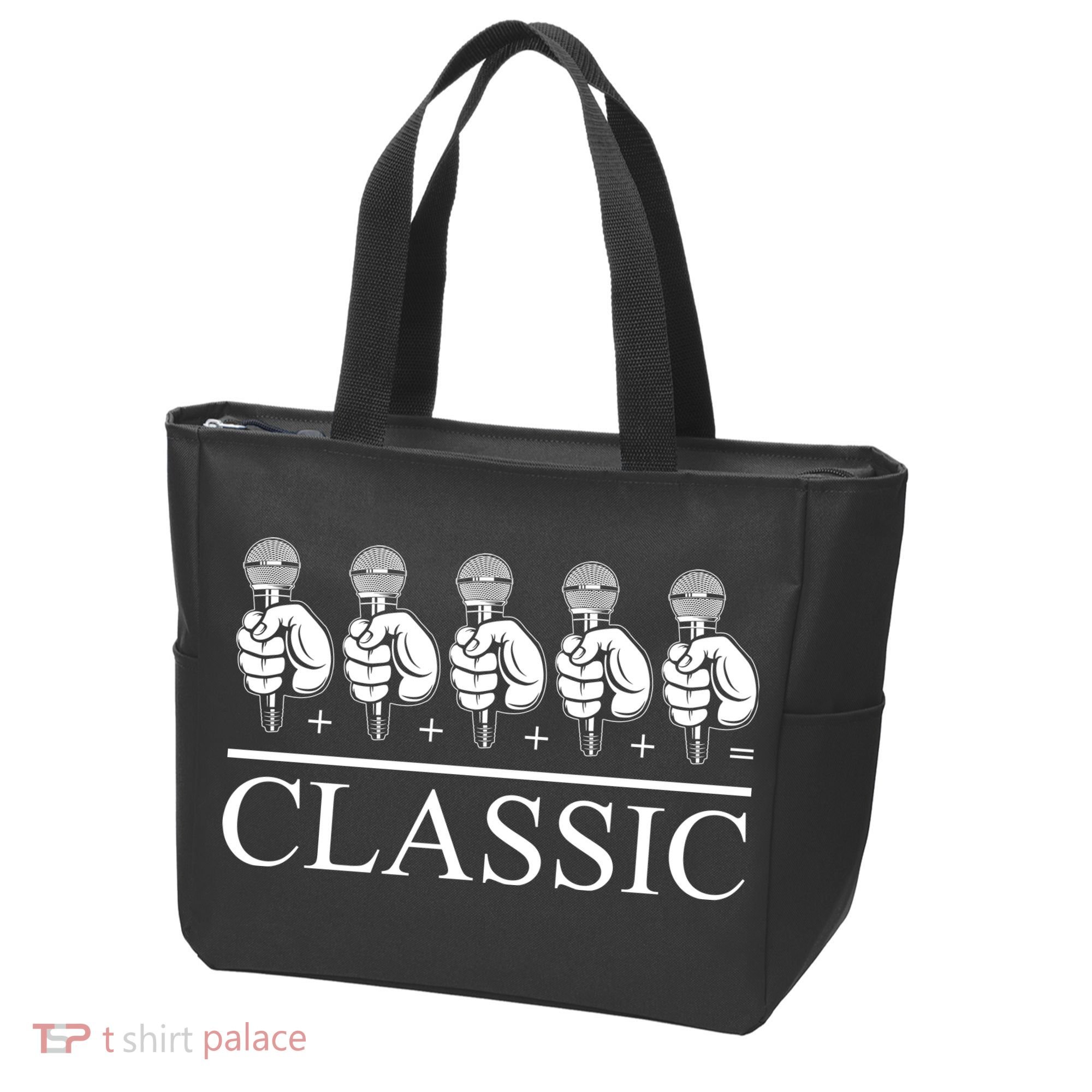 Classic Hip Hop Mic Tote Bag