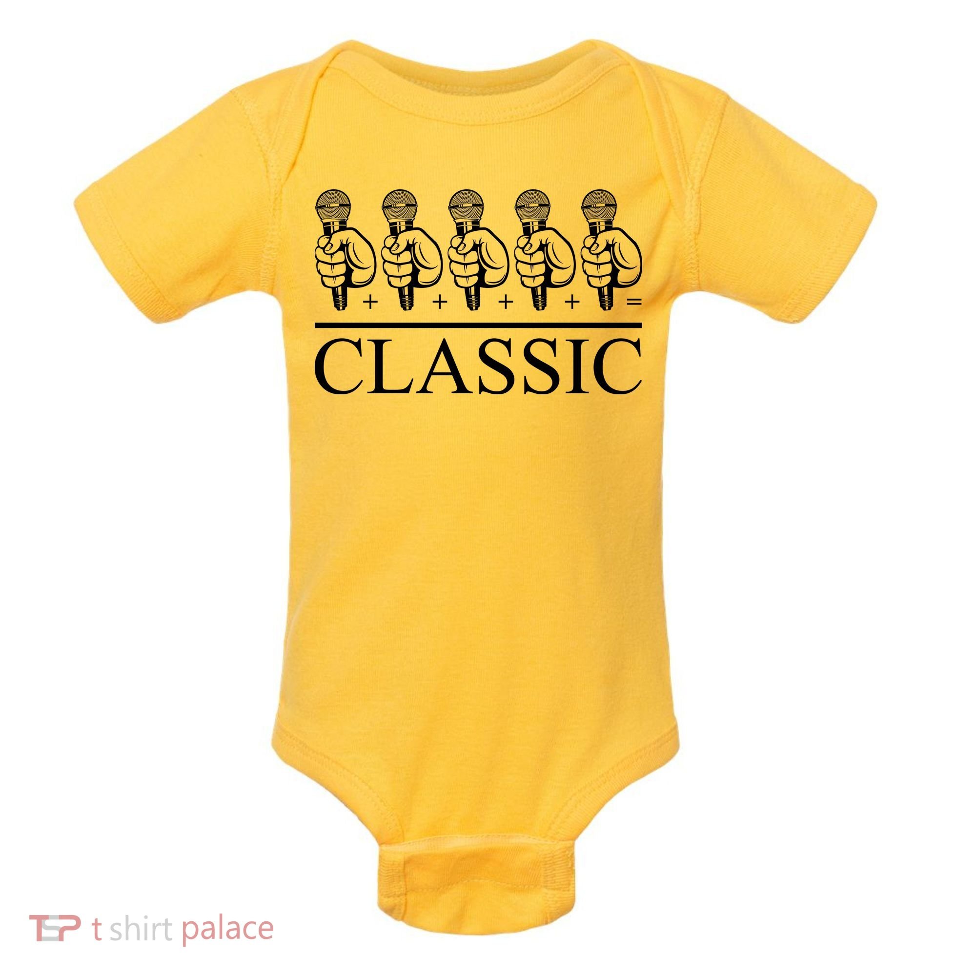 Classic Hip Hop Mic Baby Bodysuit